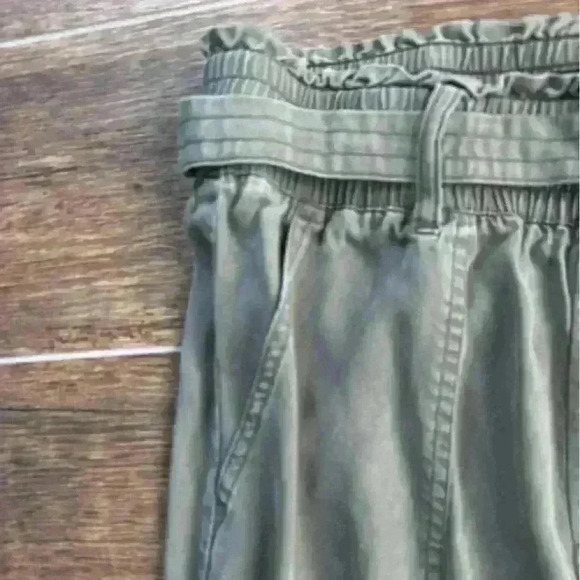 Abercrombie & Fitch AF Vintage Green Boho Comfy Jogger Cargo Pants Small - Picture 8 of 10